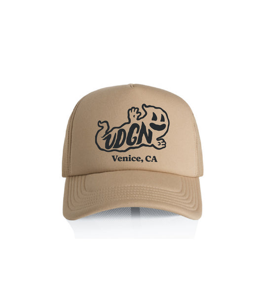 Ghost Logo Trucker (Tan)